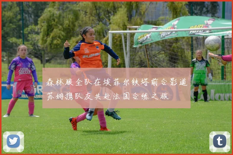 森林狼全队在埃菲尔铁塔前合影道苏姆携队友共赴法国合练之旅